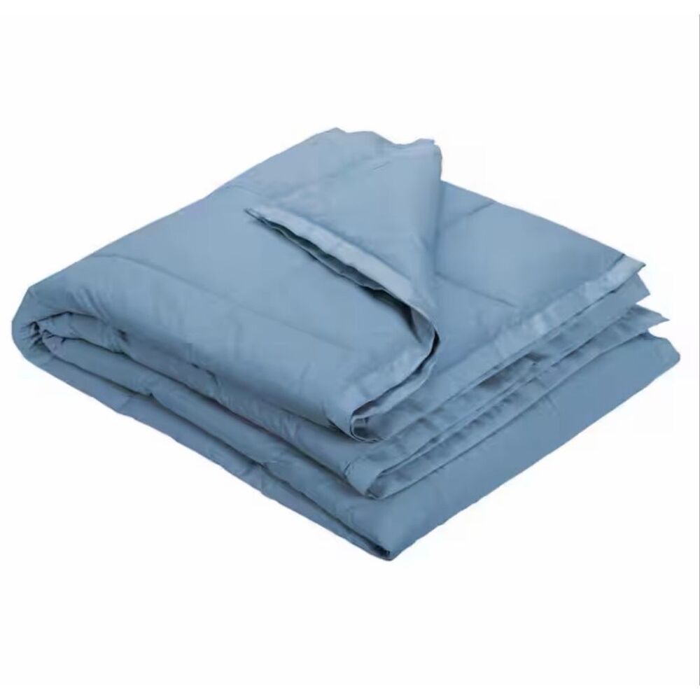 The Company Store LaCrosse Premium Down Throw - Porcelain Blue 50x70